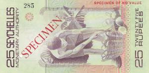 Seychelles, 25 Rupees, 1979, UNC, p24s, ... 