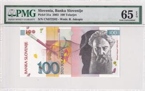 Slovenia, 100 Tolarjev, ... 