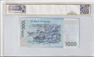South Korea, 1.000 Won, 2007, VF, p54