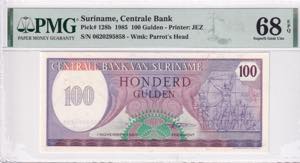Suriname, 100 Gulden, ... 