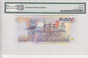 Suriname, 5.000 Gulden, 1999, UNC, p143b