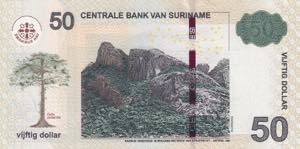 Suriname, 50 Dollars, 2010, UNC, p165a