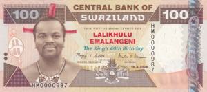 Swaziland, 100 ... 