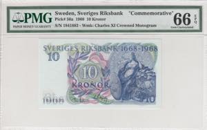 Sweden, 10 Kronor, 1968, ... 
