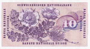Switzerland, 10 Francs, 1974, UNC, p45t