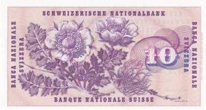 Switzerland, 10 Franken, 1977, UNC, p45u