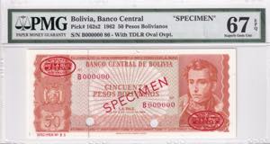 Bolivia, 50 Pesos ... 