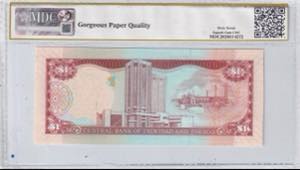 Trinidad & Tobago, 1 Dollar, 2006, UNC, p46A