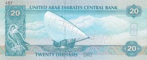 United Arab Emirates, 20 Dirhams, 1997/2007, ... 
