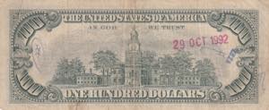 United States of America, 100 Dollars, 1966, ... 