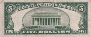 United States of America, 5 Dollars, 1934, ... 
