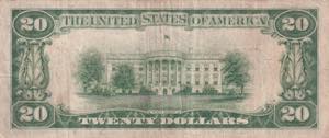 United States of America, 20 Dollars, 1934, ... 