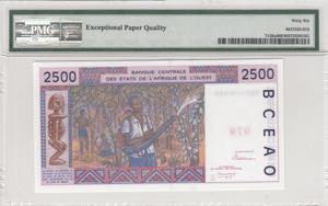 West African States, 2.500 Francs, ... 
