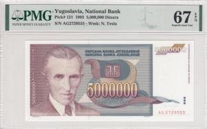 Yugoslavia, 5.000.000 ... 