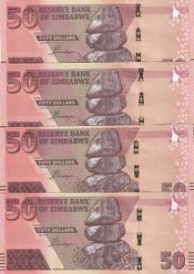 Zimbabwe, 50 Dollars, ... 