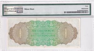 British Honduras, 1 Dollar, 1953/1958, VF, ... 