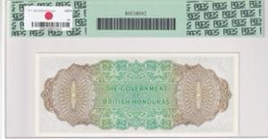 British Honduras, 1 Dollar, 1961/1969, UNC, ... 