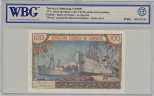 Cameroun, 100 Francs, 1962, UNC, p10s, ... 