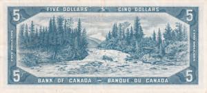 Canada, 5 Dollars, 1954, XF, p77a