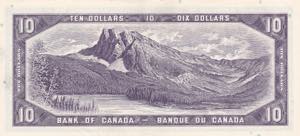 Canada, 10 Dollars, 1954, AUNC(+), p79b