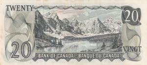 Canada, 20 Dollars, 1969, XF, p89a