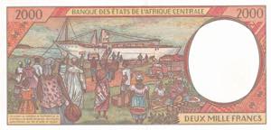 Central African States, 2.000 Francs, 2000, ... 