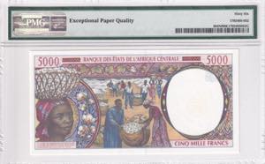 Central African States, 5.000 Francs, 2000, ... 