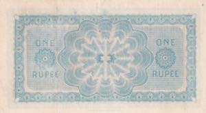 Ceylon, 1 Rupee, 1939, XF, p16c