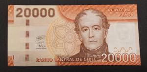 Chile, 20.000 Pesos, ... 