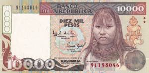 Colombia, 10.000 Pesos, ... 