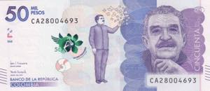 Colombia, 50.000 Pesos, ... 