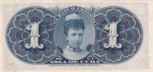 Cuba, 1 Peso, 1896, UNC, p47a