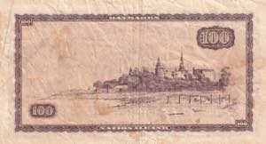 Denmark, 100 Kroner, 1970, VF, p46f
