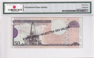 Dominican Republic, 50 Pesos, 2002, UNC, ... 