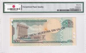 Dominican Republic, 500 Pesos, 2002, UNC, ... 