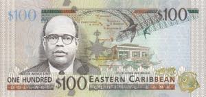 East Caribbean States, 100 Dollars, 2015, ... 