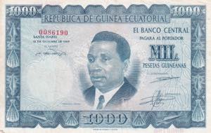 Equatorial Guinea, 1.000 ... 