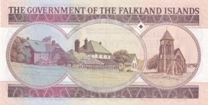 Falkland Islands, 20 Pounds, 1984, UNC, p15a