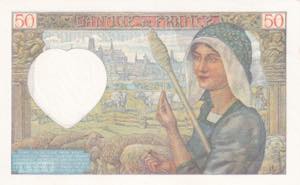 France, 50 Francs, 1941, UNC, p93