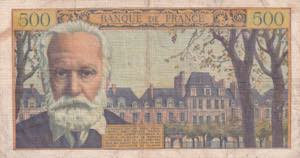 France, 500 Francs, 1954, VF, p133a