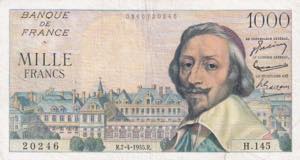 France, 1.000 Francs, ... 