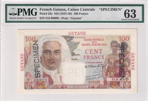 French Guiana, 100 ... 