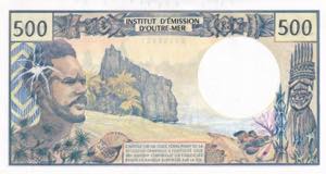French Pacific Territories, 500 Francs, ... 