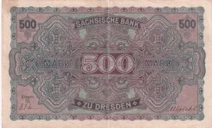 Germany, 500 Mark, 1922, XF, pS954