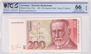 Germany, 200 Deutsche ... 