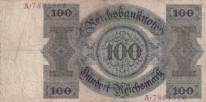 Germany, 100 Reichsmark, 1924, VF(-), p178
