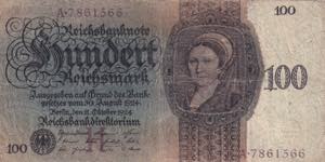 Germany, 100 Reichsmark, ... 