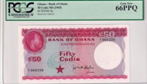 Ghana, 50 Cedis, 1965, ... 