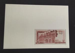 Gibraltar, 1 Pound, 1988, UNC, p20e, FOLDER
