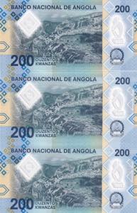 Angola, 200 Kwanzas, 2020, UNC, pNew, (Total ... 
